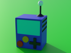 Game console 3D Модель