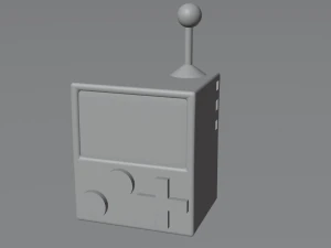 Game console 3D Model