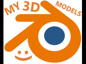 TV with pedestal 3Dモデル