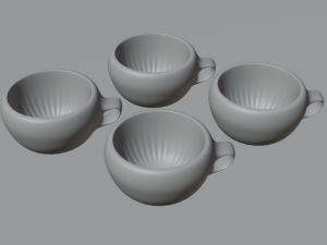 Cups 3D मॉडल