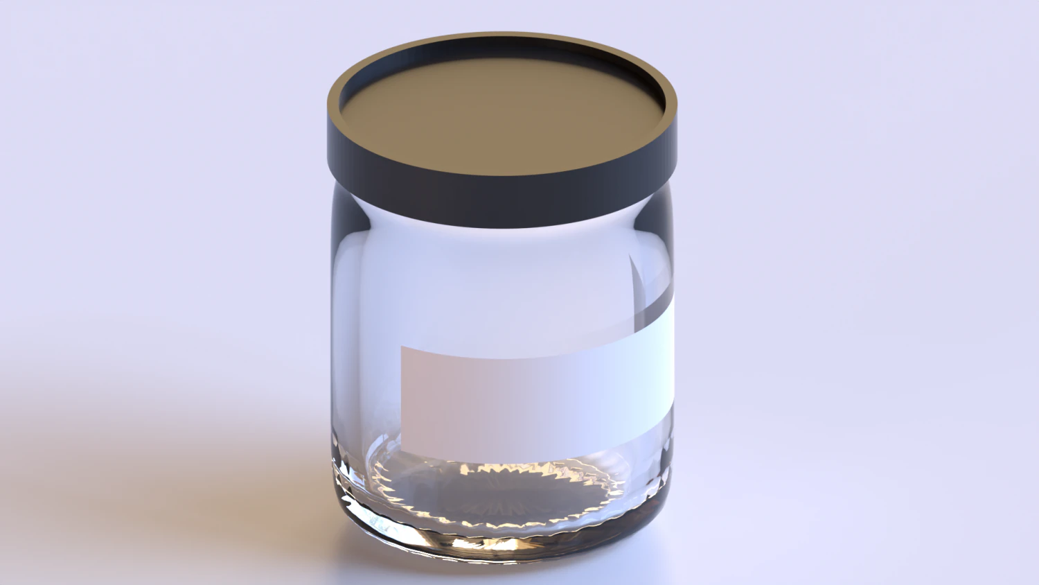 Empty jar 3D Model .c4d .max .obj .3ds .fbx .stl .blend 