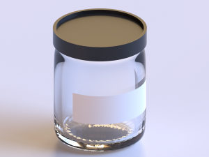 Empty jar 3D Модель