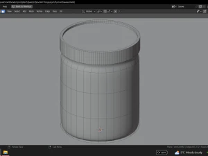 Empty jar 3D Model