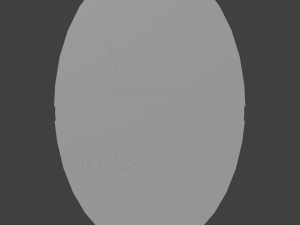 Maserati emblem 3D Model
