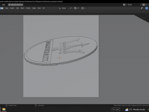 Maserati emblem 3D Model