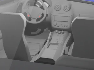 CAR Porsche mission e 3D Model