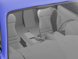 CAR Porsche mission e 3D Model