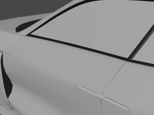 CAR Porsche mission e 3D Model