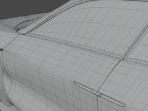 CAR Porsche mission e 3D Model