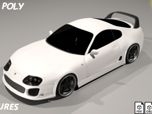 CAR Toyota Supra 3D Model