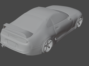 CAR Toyota Supra 3D Model