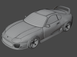 CAR Toyota Supra 3D Model