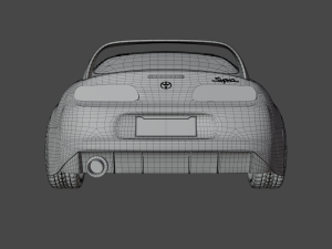 CAR Toyota Supra 3D Model