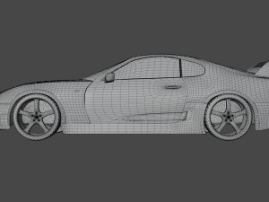 CAR Toyota Supra 3D Model