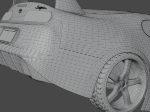 CAR Toyota Supra 3D Model