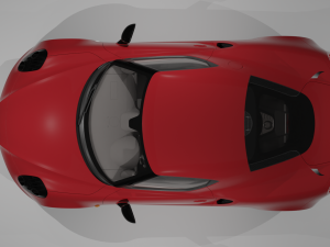CAR Alfa Romeo 4C 960 3D-Modell