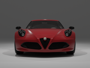 CAR Alfa Romeo 4C 960 3D-Modell