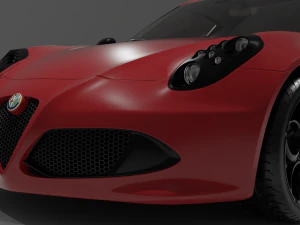 CAR Alfa Romeo 4C 960 3D Model