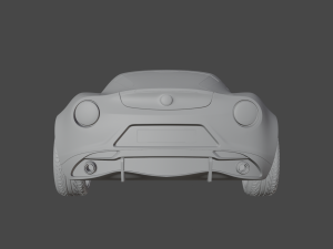 CAR Alfa Romeo 4C 960 3D-Modell