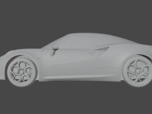 CAR Alfa Romeo 4C 960 3D-Modell