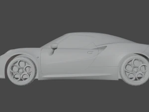 CAR Alfa Romeo 4C 960 3D Model