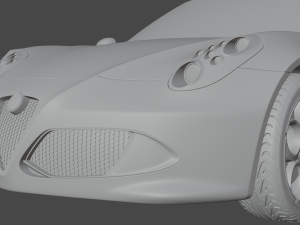CAR Alfa Romeo 4C 960 3D-Modell