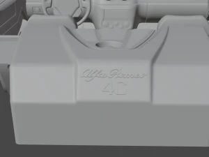 CAR Alfa Romeo 4C 960 3D Model