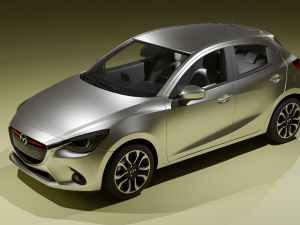 CAR mazda 2 3Dモデル