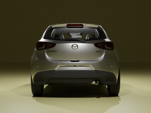 CAR mazda 2 3Dモデル