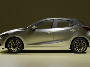 CAR mazda 2 3Dモデル