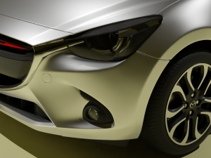 CAR mazda 2 3Dモデル