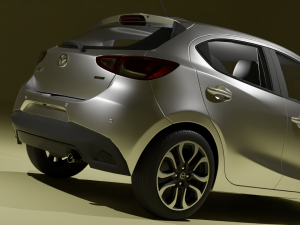 CAR mazda 2 3Dモデル