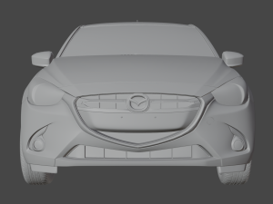 CAR mazda 2 3Dモデル