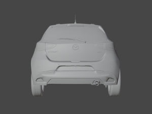 CAR mazda 2 3Dモデル