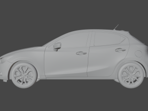 CAR mazda 2 3Dモデル
