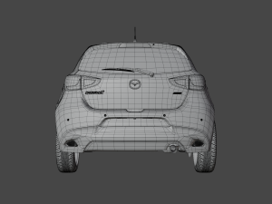 CAR mazda 2 3Dモデル