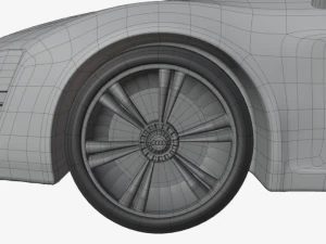 CAR Audi R8 3D Model