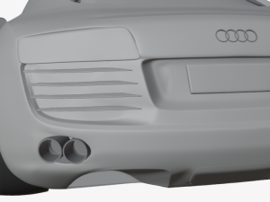 CAR Audi R8 3D Modell