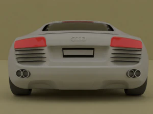 CAR Audi R8 3D Model