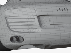 CAR Audi R8 3D Modell