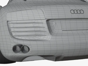 CAR Audi R8 3D Model