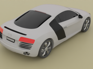 CAR Audi R8 3D Modell