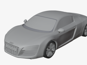 CAR Audi R8 3D Modell