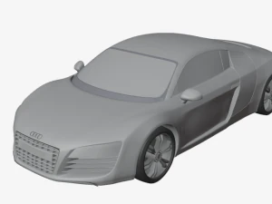 CAR Audi R8 3D Model