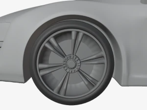 CAR Audi R8 3D Model