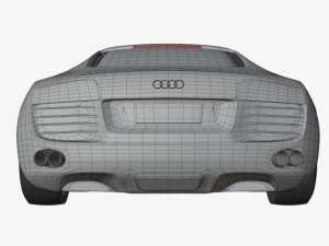 CAR Audi R8 3D Modell