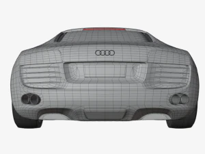 CAR Audi R8 3D Model