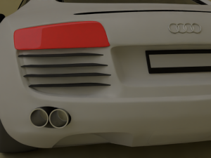 CAR Audi R8 3D Modell