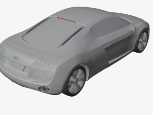 CAR Audi R8 3D Modell