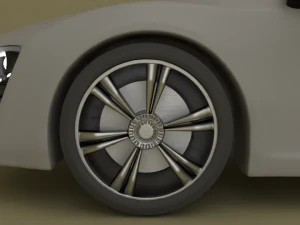 CAR Audi R8 3D Model